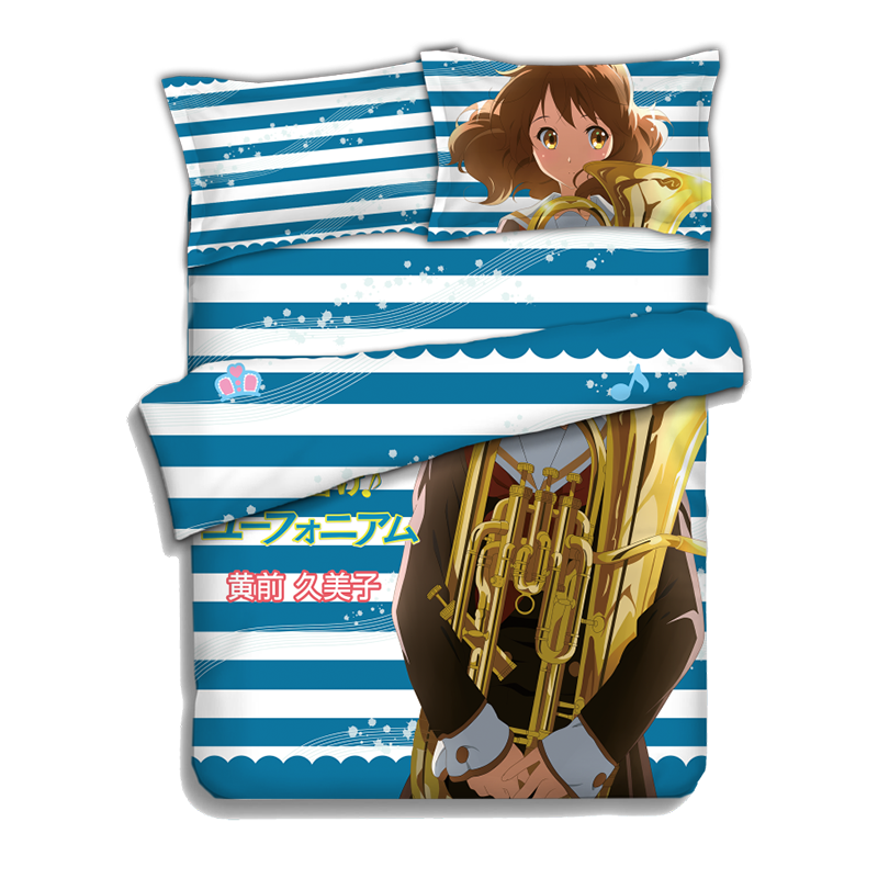 Kumiko Oumae - Sound Euphonium Anime Bedding Sets,Bed Blanket & Duvet Cover,Bed Sheet with Pillow Covers